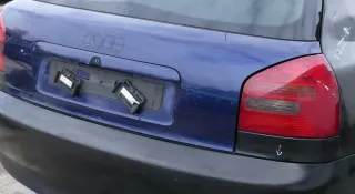 A3 8L bis cBj. ca1999 Heckklappe Kofferraumklappe Klappe hinten blau LZ5K Scheib - Bild 2