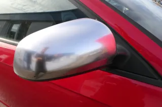 2xAudi A3 8P elektrischer Spiegel Außenspiegel vorne links + rechts silber chrom - Bild 5