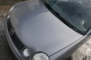 VW Polo 9N Motorhaube Klappe vorne silber grau LD7W bisca.Bj.2004 - Bild 2