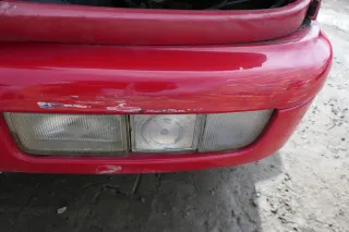 VW Passat 3A 35i Stoßstange vorne Frontstoßstange Pralldämpfer rot LY3D GL G - Bild 4