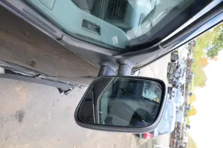 VW T4 elektrischer Spiegel Außenspiegel rechts mit Glas original schwarz matt x - Bild 2