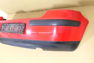 VW Golf 4 Limousine Stoßstange hinten Heckstoßstange Stoßfänger rot LP3G - Bild 3