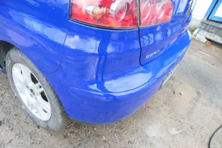 Seat Ibiza 6L Stoßstange Heckstoßstange hinten blau LS5G - Bild 3
