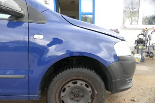 VW Fox 5Z Kotflügel vorne rechts blau LL5M - Bild 2
