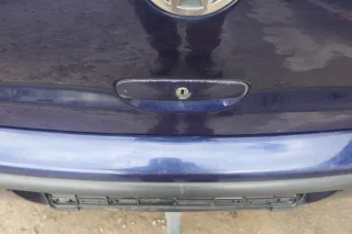 VW Polo 9N 9N3 Stoßstange Heckstoßstange hinten blau LB5N - Bild 5