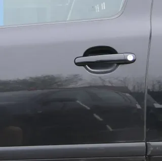 Skoda Octavia 1Z Kombi+Limo Tür vorne links Fahrertür schwarz LF9R OHNEAnbauteil - Bild 1