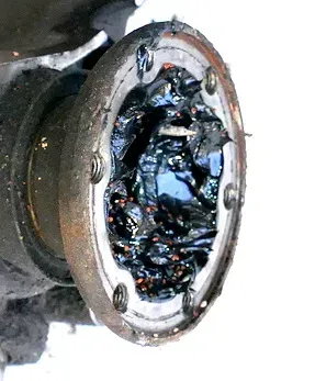 VW Polo 6N Golf 3 Flanschwelle Flansch an Getriebe 1,6 1.4 085409356 rechts - Bild 1