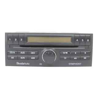 Skoda Fabia 6Y Radio Symphony CD- Player mit Code SkodaAuto - Bild 5