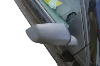 VW Polo 9N 9N3 mechansicher Spiegel Außenspiegel rechts vorne schwarz Blinker - Bild 3
