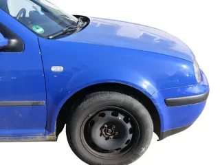 VW Golf 4 1J Kotflügel vorne rechts blau LA5C - Bild 1