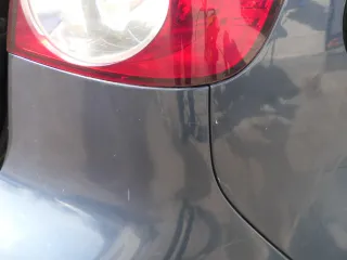 Golf 5 5M1 Plus Stoßstange hinten Heckstoßstange Stoßfänger blau LC5F PDC - Bild 5