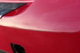 VW Passat 3C Kombi Stoßstange hinten Heckstoßstange Stoßfänger rot LY3D - Bild 15