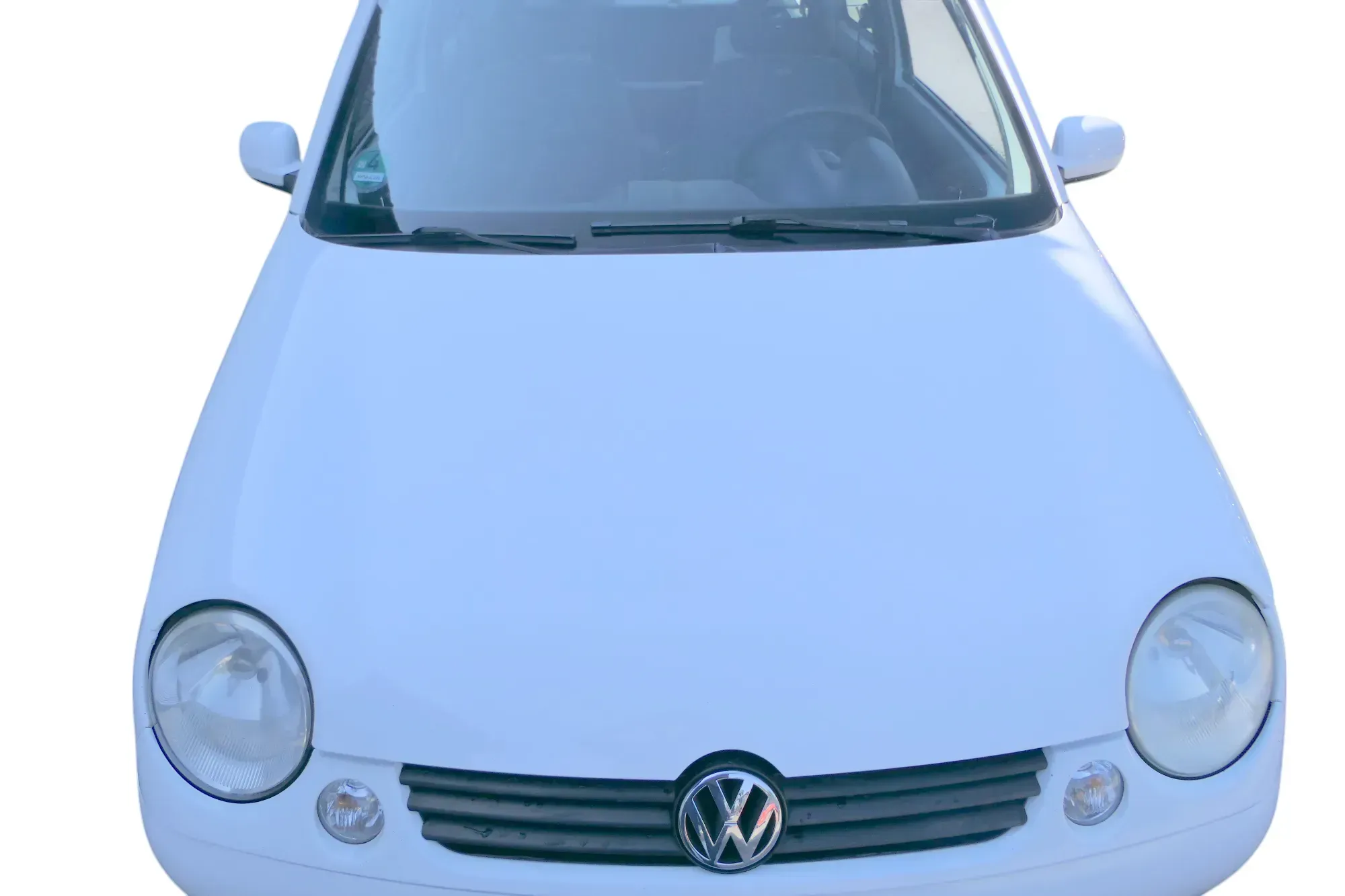 VW Lupo Motorhaube Klappe Frontklappe Haube vorne weiß LB9A - Bild 1