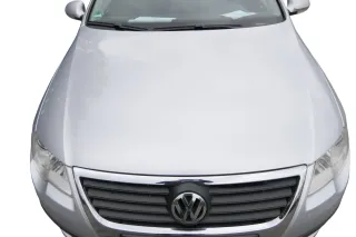 Passat 3C Motorhaube Klappe vorne vorn Haube silber grau LA7W reflexsilber - Bild 1