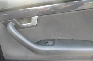 1x A4 8E B6 Türverkleidung Verkleidung Tür hinten rechts schwarz soul - Bild 2
