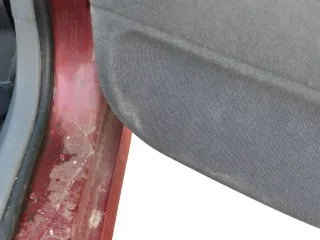 1x Fabia 6Y Kombi Türverkleidung Verkleidung Tür hinten rechts schwarz anthrazit - Bild 4