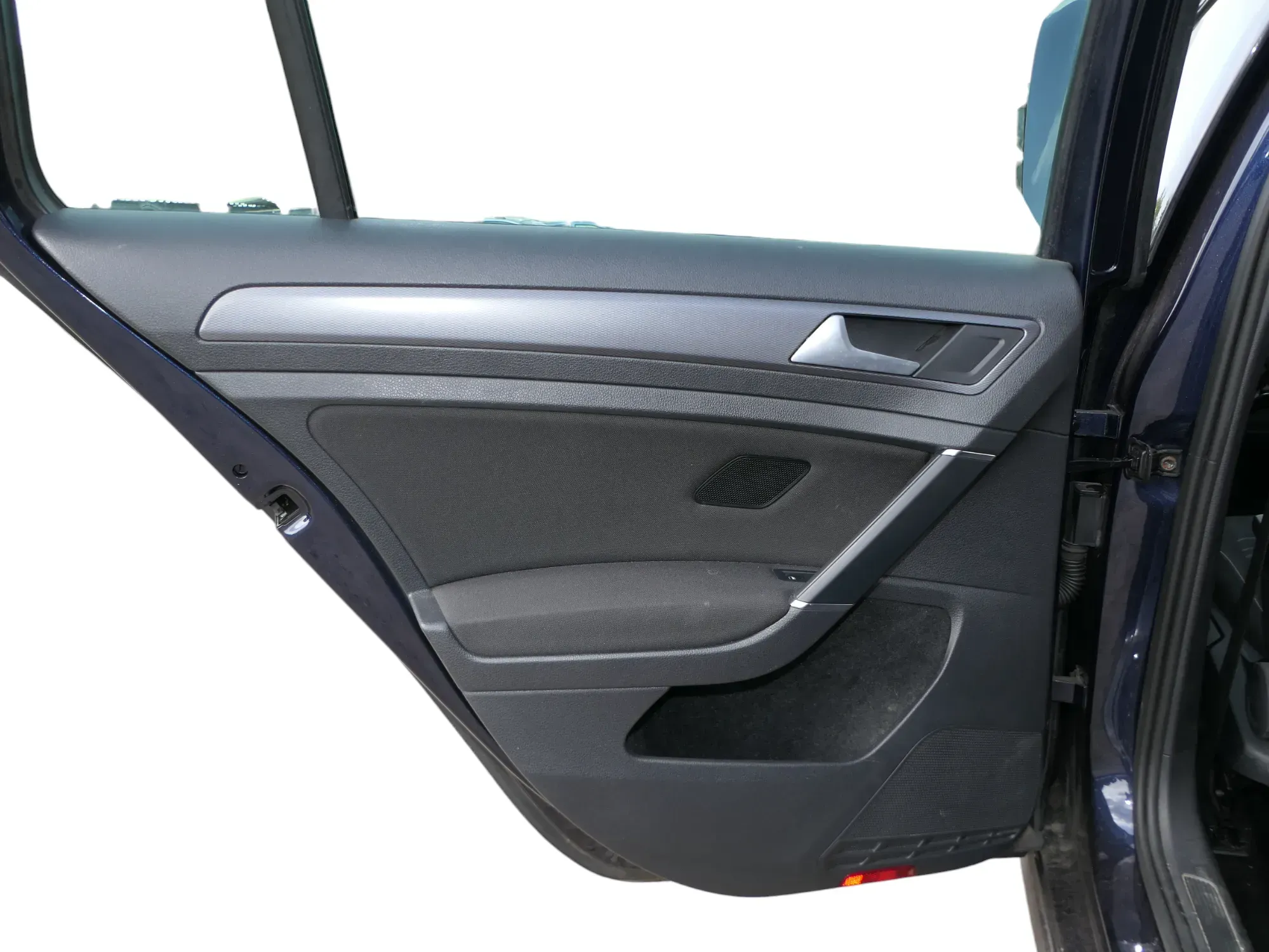1x VW Golf 7 5G AU Variant Kombi Türverkleidung Tür hinten links schwarz - Bild 1