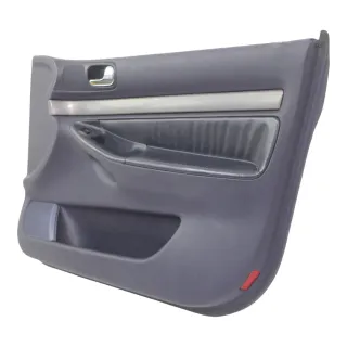 1x A6 4B Türverkleidung Verkleidung Tür vorne rechts Leder blau royalblau - Bild 3