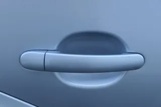 VW Bora Tür hinten rechts nur Limousine blau LB5S - ohne Anbauteile - Bild 2