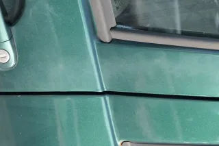 VW Golf 4 Bora Tür vorne links Fahrertür 4/5-Türer Kombi Variant grün LC6M - Bild 8