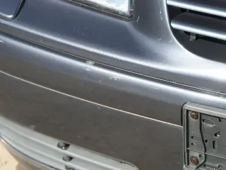 VW Bora Stoßstange vorne Frontstoßstange Stoßfänger vorn grau LC7V SWR - Bild 6