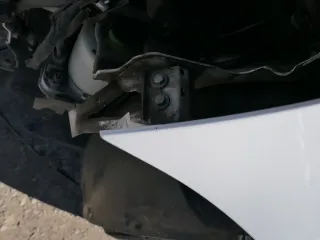 VW Polo 6R 6C Kotflügel vorne links weiß LB9A - Bild 9