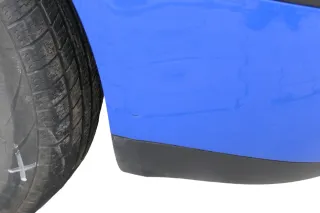 VW Polo 9N Stoßstange Frontstoßstange vorne blau LA5F - Bild 5