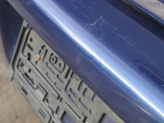 VW Golf 4 Limousine Stoßstange hinten Heckstoßstange Stoßfänger blau LB5N - Bild 21