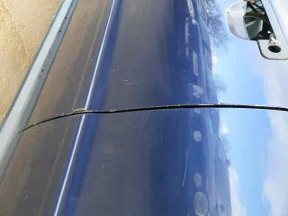 A4 B5 Tür nur Türblatt vorne links Fahrertür blau lila LY3K Kombi od Limo - Bild 19
