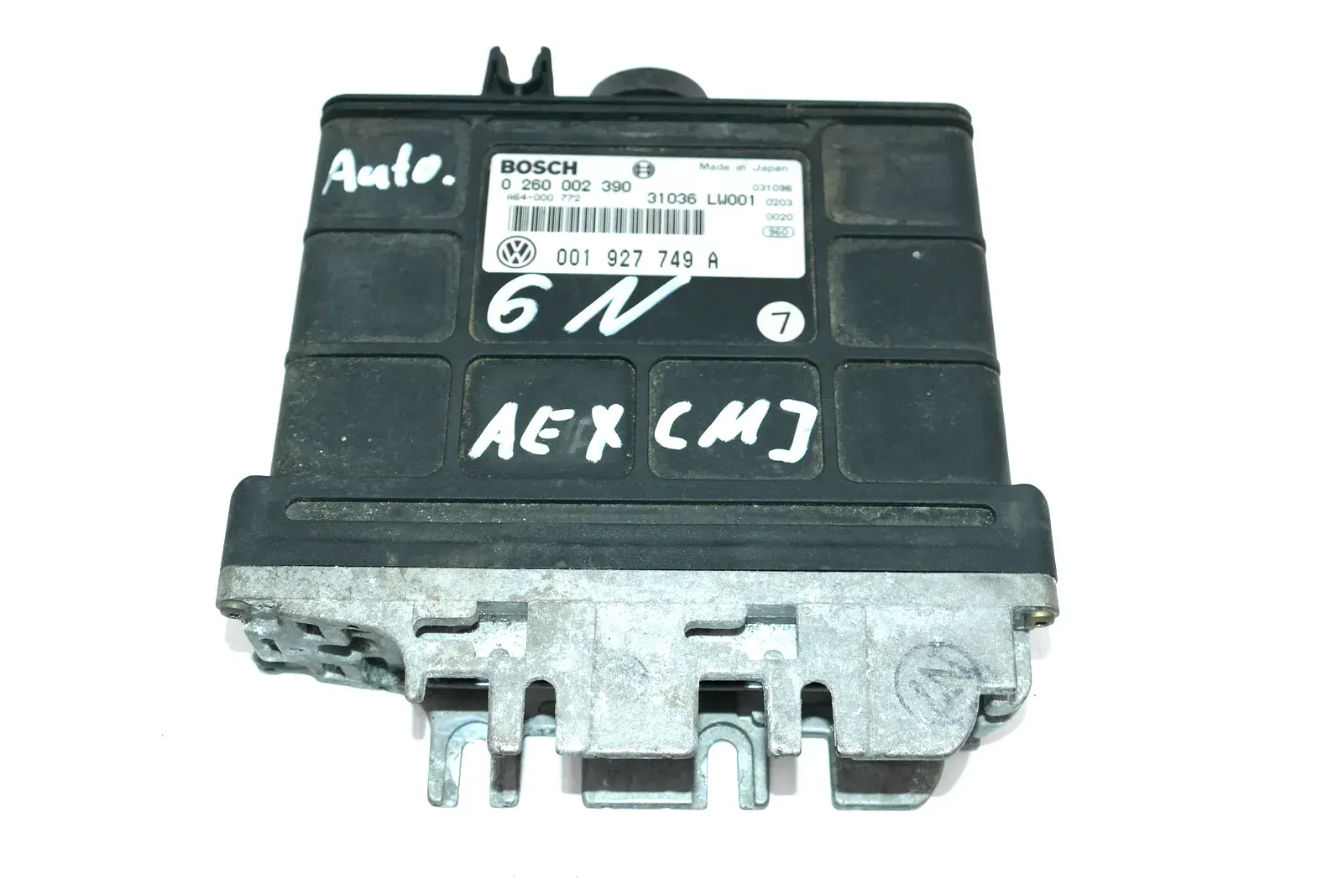 VW Polo 6N Automatikgetriebe Steuergerät 001927749A AEX CMJ 1,4 Getriebe - Bild 1