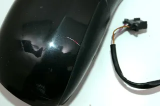 VW Passat 3B 3BG elektrischer Spiegel Außenspiegel rechts ohne Glas schwarz LC9Z - Bild 3
