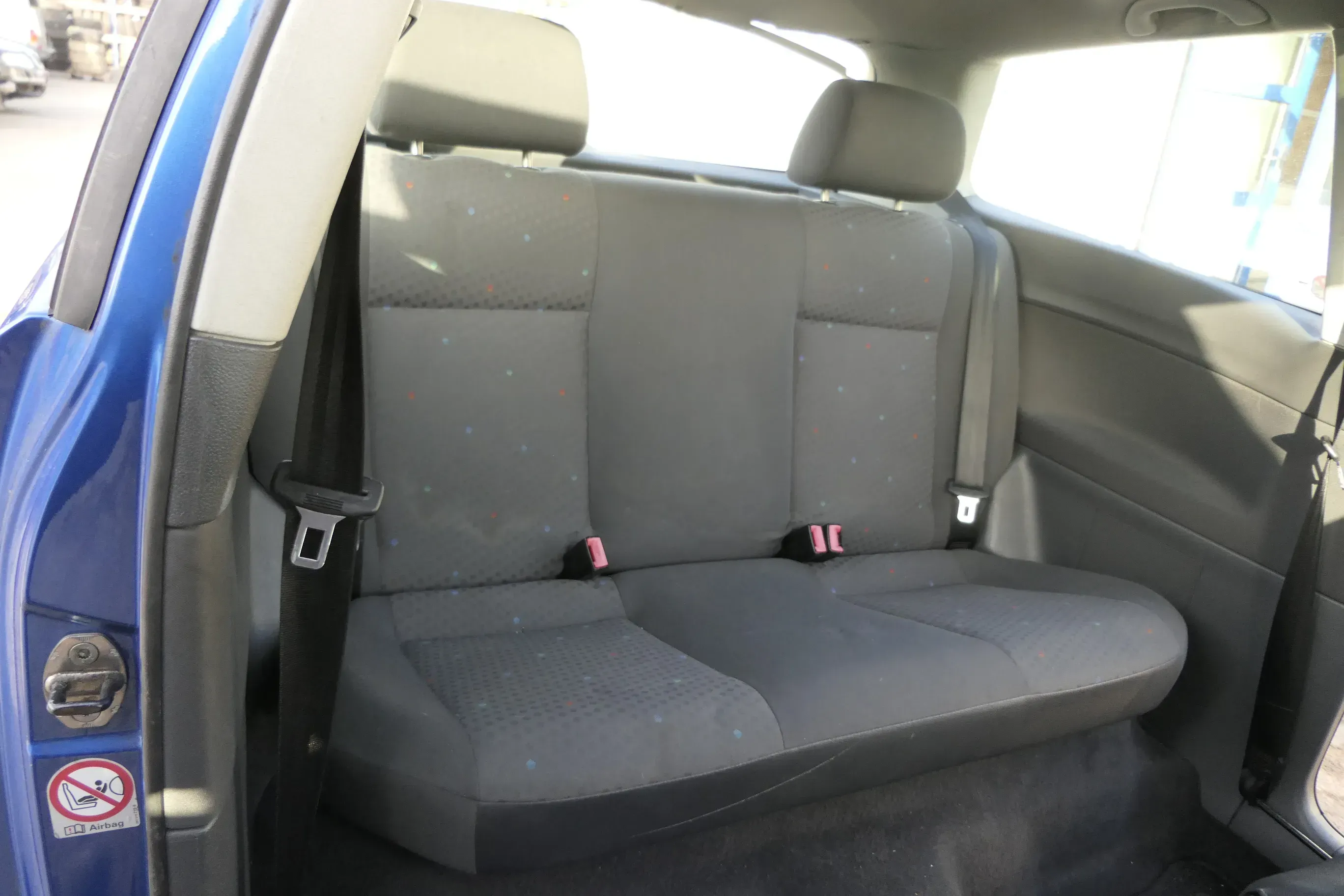 VW Polo 9N 9N3 Sitz Rückbank Sitzfläche Sitze + 2x Kopfstützen - Bild 1