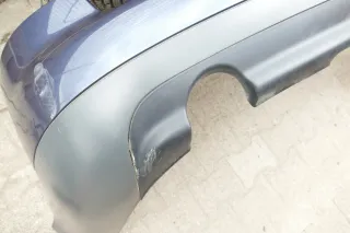 Audi A6 4B Kombi Avant Stoßstange hinten Heckstoßstange Facelift grau blau LY5X - Bild 4