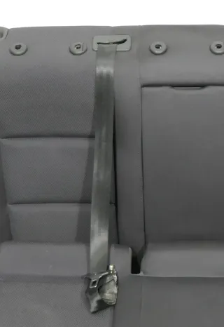 Audi A4 B6 B7 8E Sitz Rückbank Rücksitzbank hinten links 3-Punkt-Gurt schwarz - Bild 2