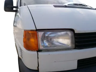 VW T4 kurze Version Grill Kühlergrill VW Zeichen Logo weiß R902 Allstar - Bild 3