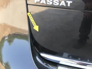 VW Passat 3C Kombi Variant Heckklappe Klappe Scheibe schwarz LC9X ohneAnbauteile - Bild 12