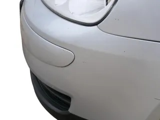 VW Touran 1T Stoßstange vorne Frontstoßstange Stoßfänger silber LA7W - Bild 13