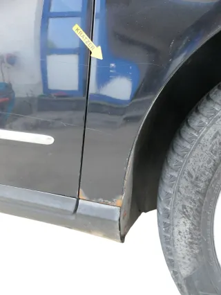 VW Passat 3C Kotflügel vorne rechts schwarz LC9X 3C0821022 - Bild 7