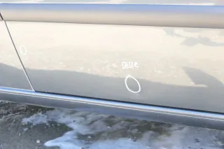 Seat Ibiza 6L Tür Fahrertür 2/3-Türer vorne rechts grau LS7Z ohne Anbautei - Bild 4