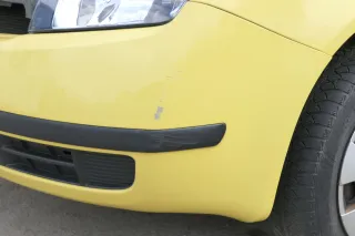 Skoda Fabia 6Y Stoßstange Stoßfänger vorne gelb LF1R 2000-2004 - Bild 6