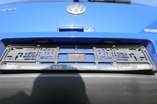 VW Lupo Stoßstange hinten Heckstoßstange Stoßfänger blau LW5Z - Bild 4