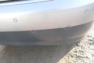 Audi A4 8E B6 Limousine Stoßstange hinten mit Spoiler grau LY7Q PDC - Bild 9