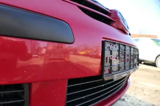 VW Golf 5 1K V Stoßstange vorne Frontoßstange Stoßfänger rot LY3D - Bild 10