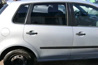 VW Polo 9N 9N3 Tür hinten rechts 4/5-Türer grau silber LA7W - ohne Anbauteile - Bild 4