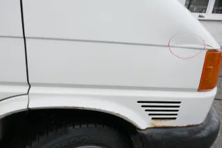 VW T4 kurze Version Kotflügel vorne rechts weiß R902 7D0821104B - Bild 6