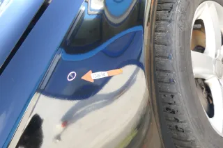 Audi A4 8K B8 Kotflügel vorne rechts schwarz LY9B - Bild 4