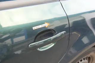 VW Passat 3B 3BG Limousine Tür hinten links grün LC6N - Bild 6