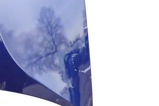 VW Passat 3BG Motorhaube Klappe vorne vorn Haube blau LD5Q dunkles blau - Bild 8