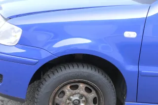 VW Polo 6N2 Kotflügel vorne links blau LA5C indigoblau (bis auf den Schweller) R - Bild 1