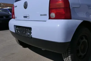 VW Lupo Stoßstange hinten Heckstoßstange Stoßfänger grau blau LR5D - Bild 2
